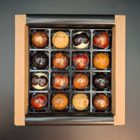 16er Packung Pralinés Weihnachten gemischt