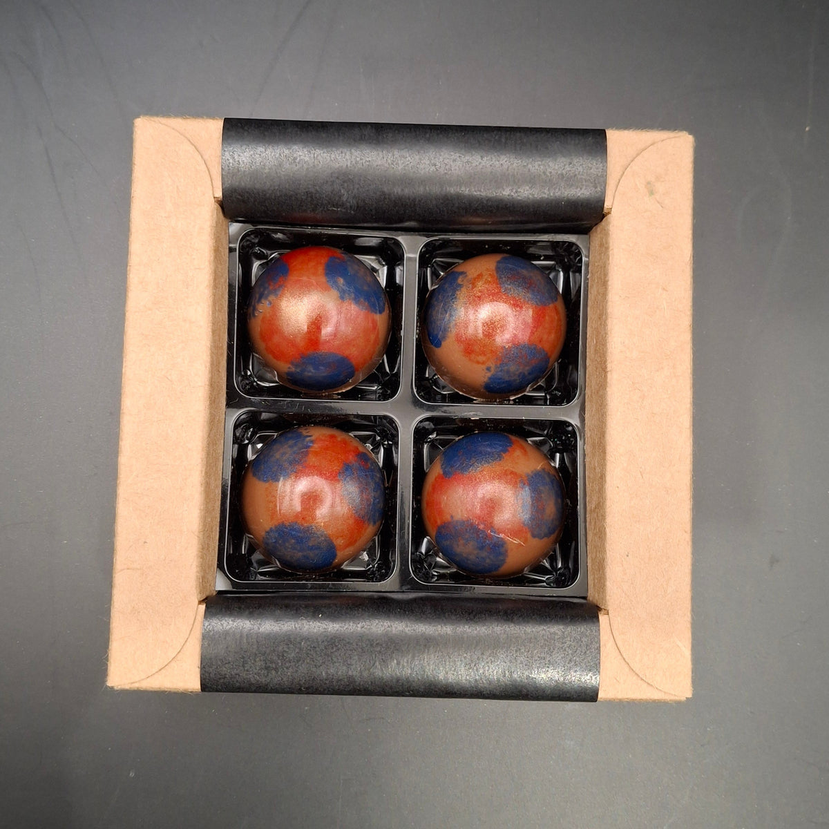 4er Packung Pralinés Weihnachten 26